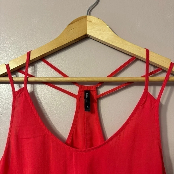 Aritzia Talula Red Strappy Top Womens Size XS - Picture 3 of 8